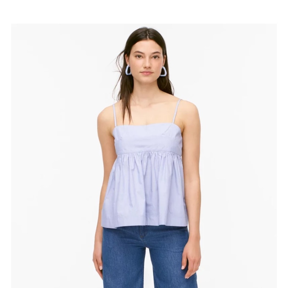 J.Crew  Cotton Camisole Top, Size L $30